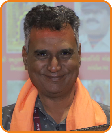 Advocate Goswami Rakeshpuri Vijyanandpuri portrait